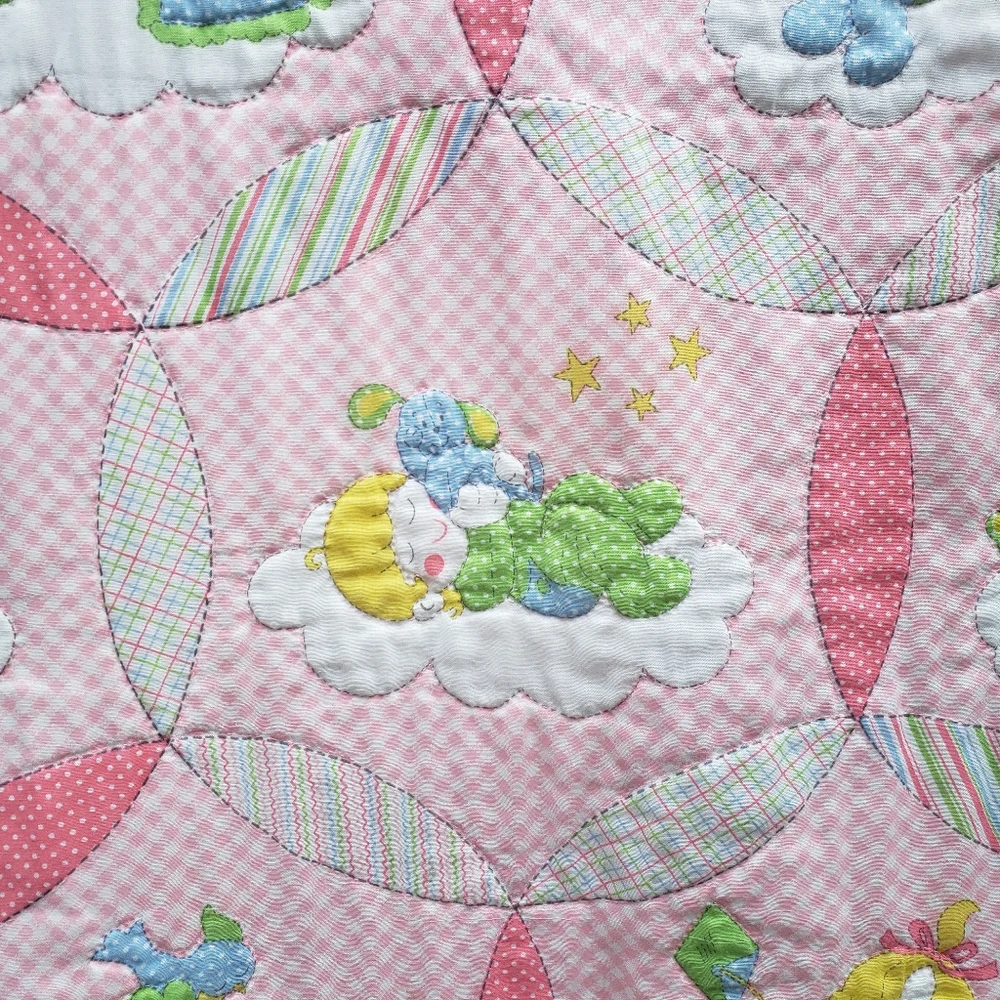 Handmade Baby Blanket / Quilt - Little Girl